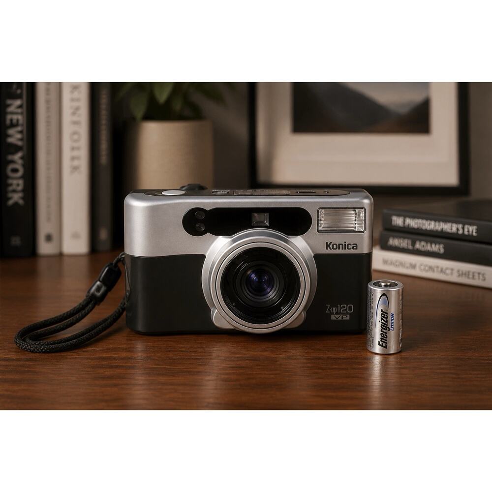 Konica Z-up 120 VP 35mm Point & Shoot Film Camera Flaws